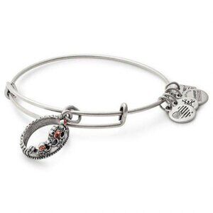 Alex and Ani Queen's Crown Charm Bangle Bracelet